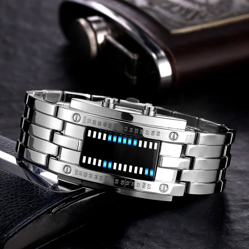 Montre LED Binaire