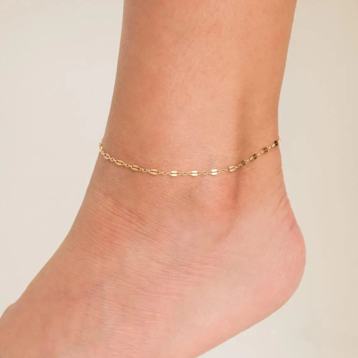 Bracelet de oral ille Minimaliste en Acier Inoxydable, Bijou au Design Populaire, Maillons Réglables, Longueur 21cm + 5cm, pour Femme