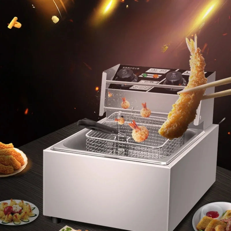 Friteuse Commerciale Monocylindre 10L