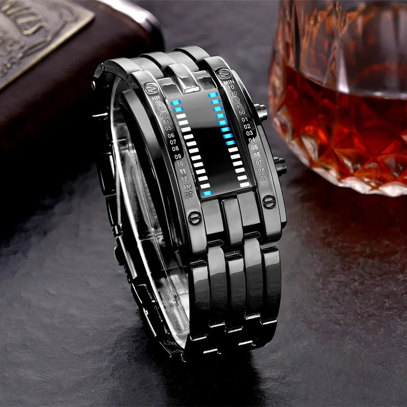 Montre LED Binaire
