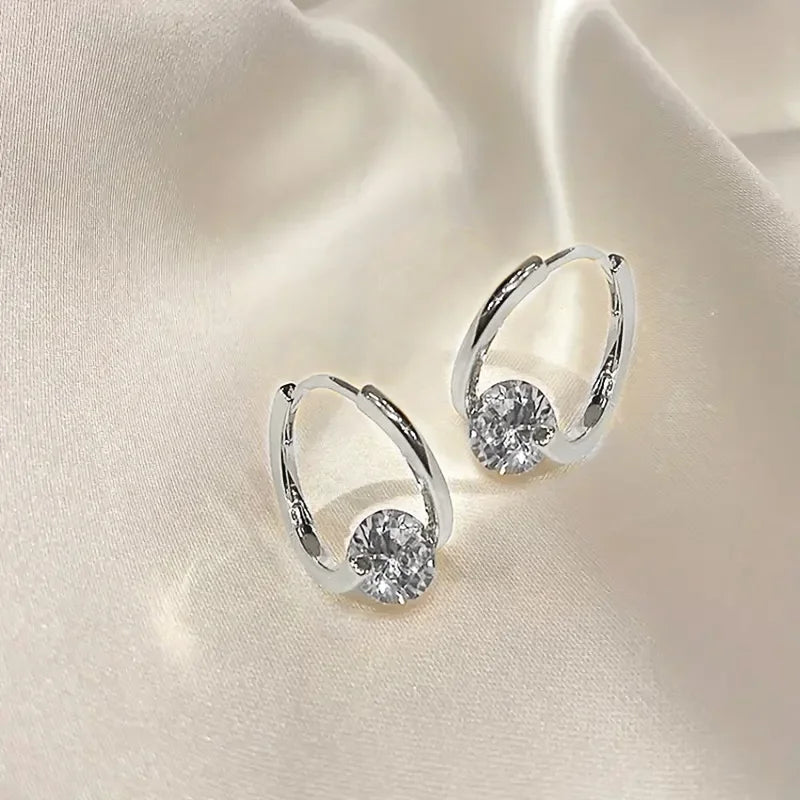 Boucles Zircon Géométrique
