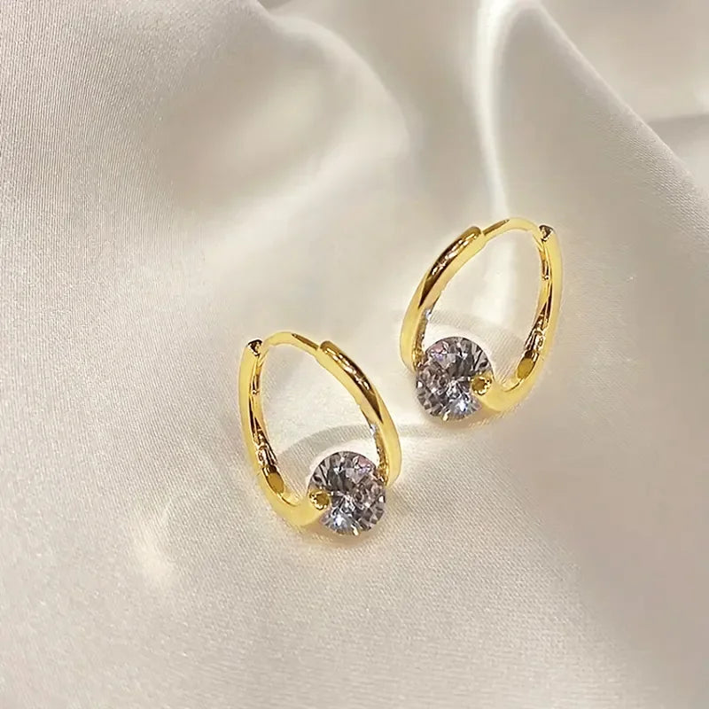 Boucles Zircon Géométrique