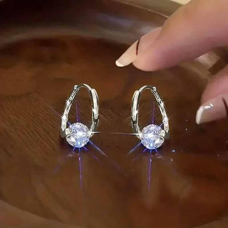 Boucles Zircon Géométrique