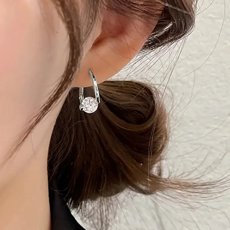 Boucles Zircon Géométrique
