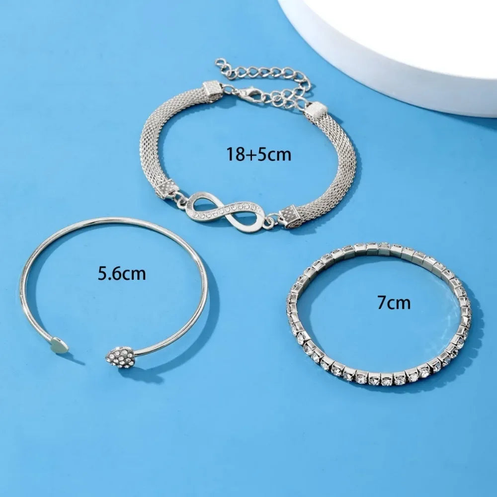 Bracelet Cœur Cristal