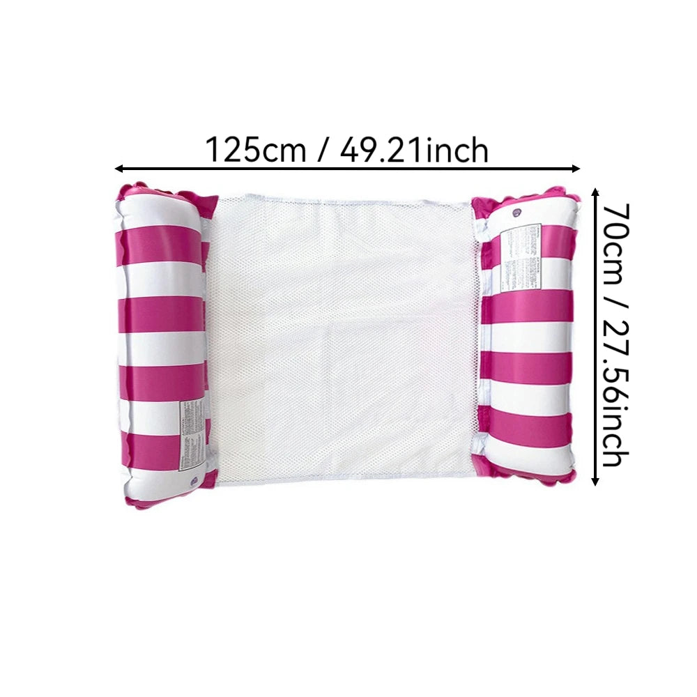Matelas Gonflable Rayé PVC