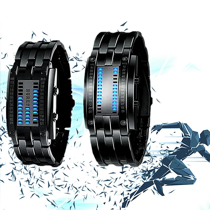 Montre LED Binaire