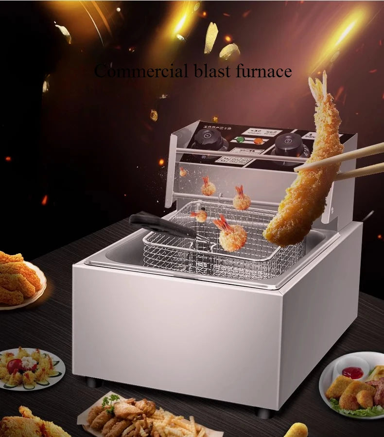 Friteuse Commerciale Monocylindre 10L