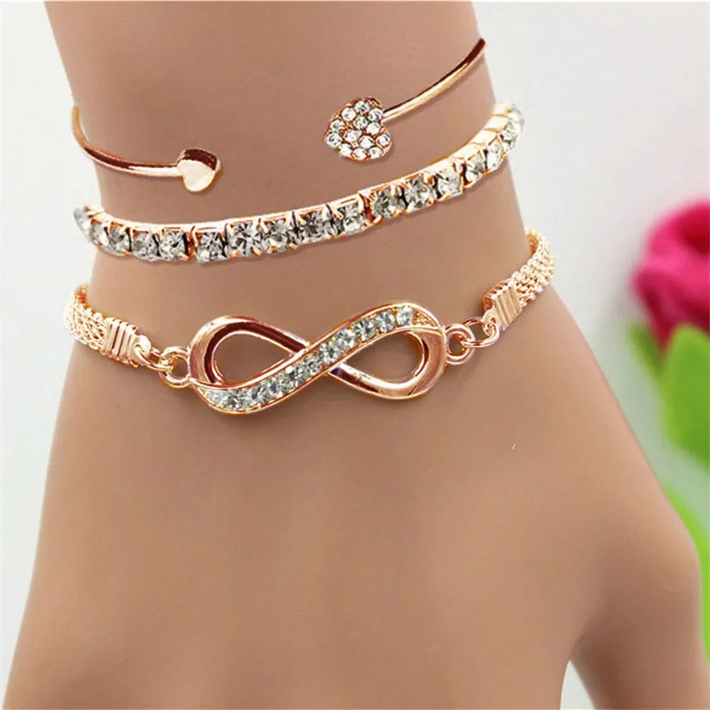 Bracelet Cœur Cristal