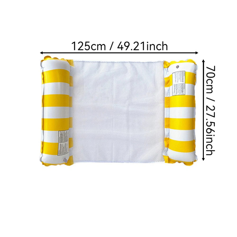 Matelas Gonflable Rayé PVC
