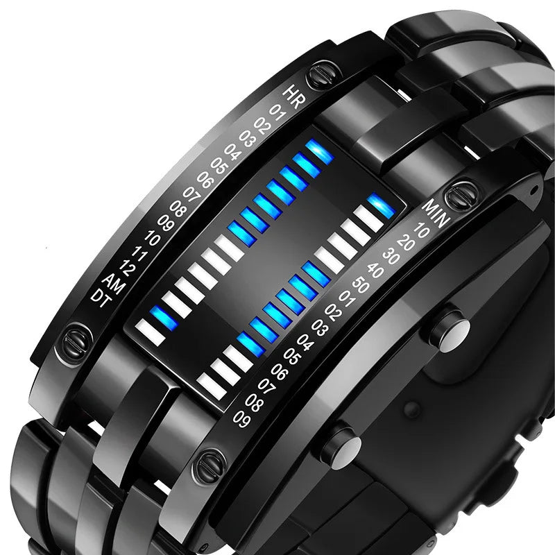 Montre LED Binaire