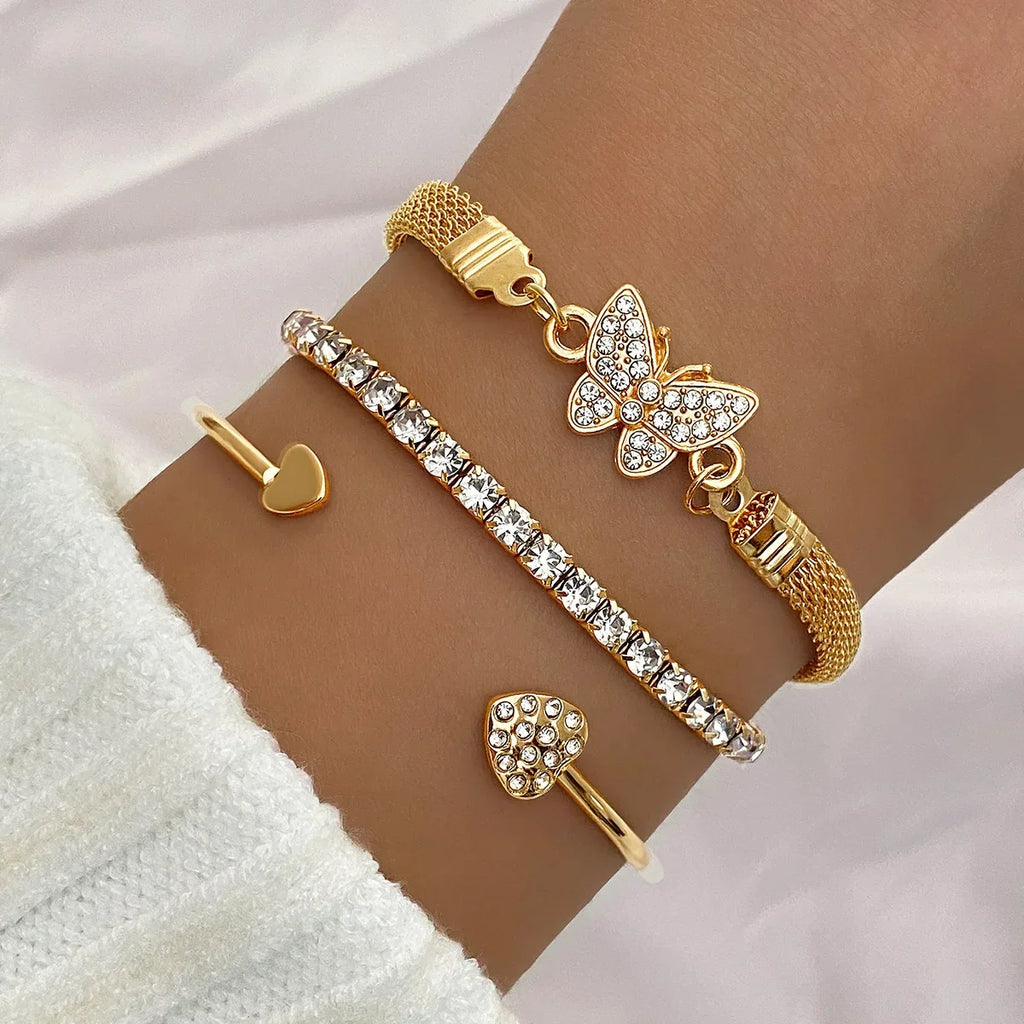 Bracelet Cœur Cristal