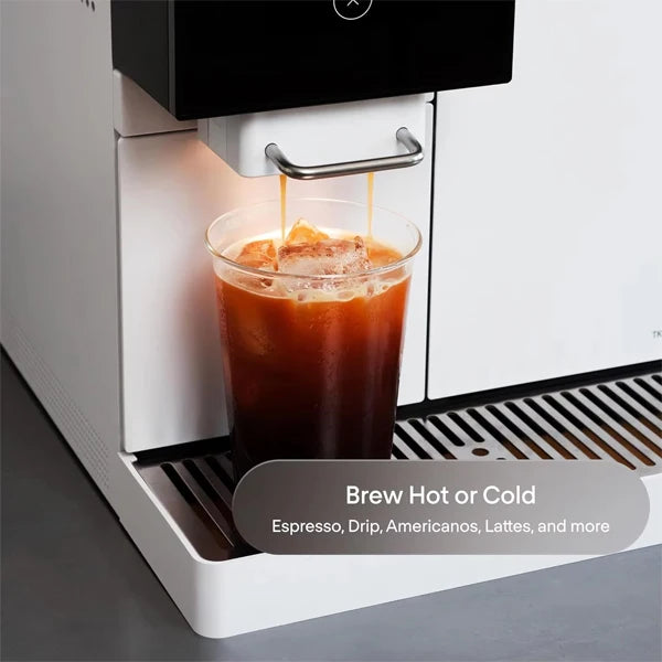 Machine à expresso entièrement automatique 2026 - Machine à café du grain à la tasse avec écran tactile et réservoir à lait pour Latte et Cappuccino