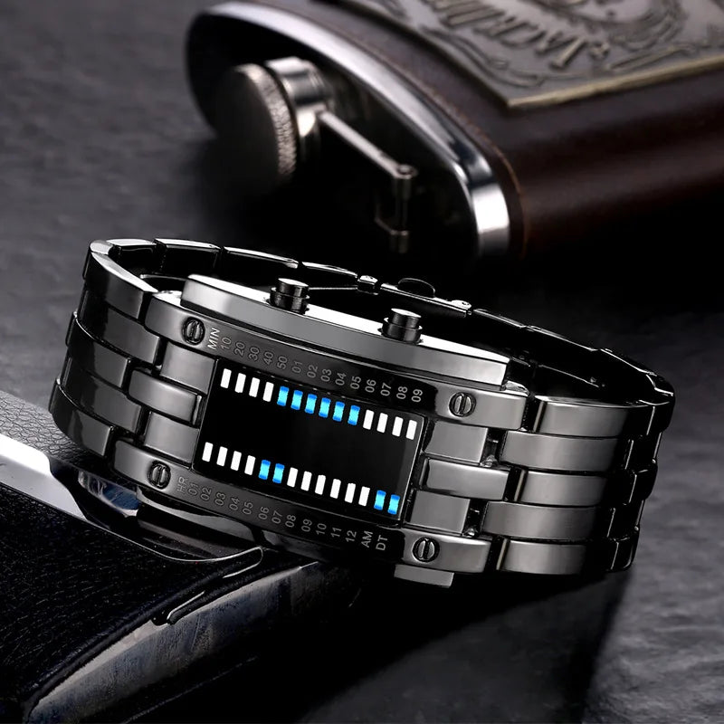 Montre LED Binaire