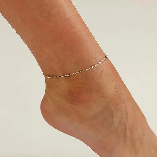 Bracelet de oral ille Minimaliste en Acier Inoxydable, Bijou au Design Populaire, Maillons Réglables, Longueur 21cm + 5cm, pour Femme