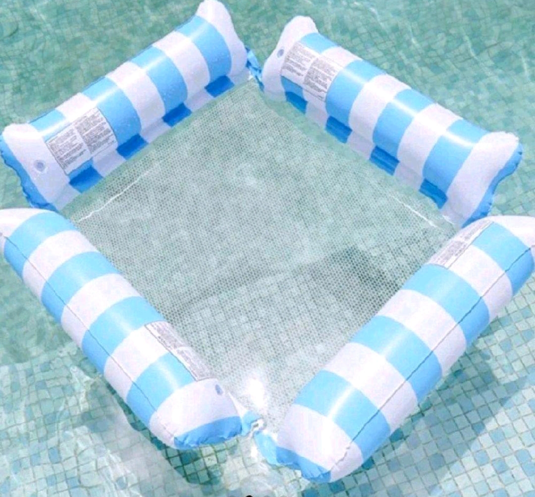 Hamac gonflable flottant conçu pour offrir une stabilité